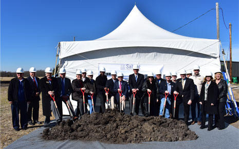 Groundbreaking ceremony in Greenville, TX