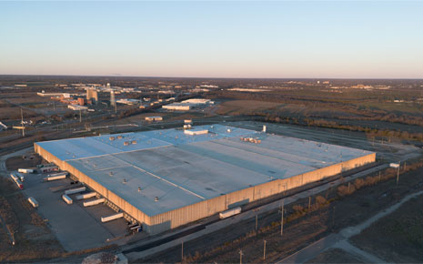 Exterior of the Orbis building in Greenville, TX
